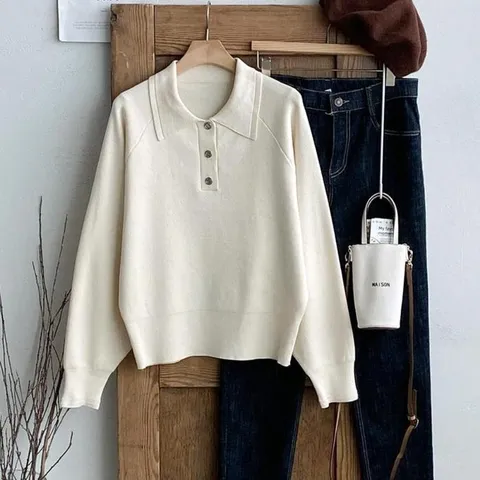 여성 레이온 컷아웃 카라넥 롱슬리브 단추 (41116981)