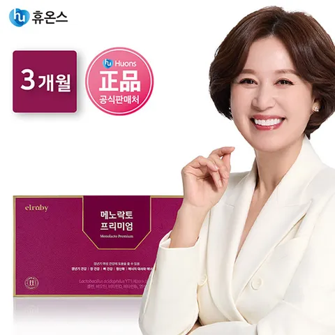 [3개월]메노락토 갱년기유산균YT1(비타민D+셀렌+비오틴)