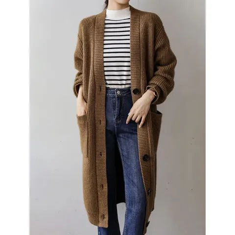 [하프클럽] 웰브론 롱 가디건 2COLOR