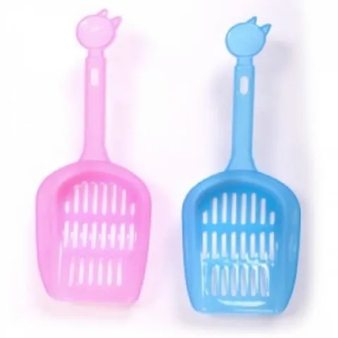 (2개)슬림 고양이삽 핑크 강아지 반려견 애견 고양이 반려묘 애묘 배변 급식기 밥그릇 이동장