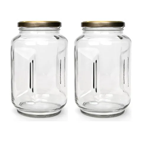 국내산  다용도 유리병 손잡이2kg 골드 2개세트