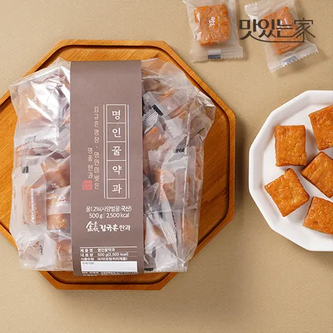 김규흔 한과 명인 꿀약과 (띠지형) 500g