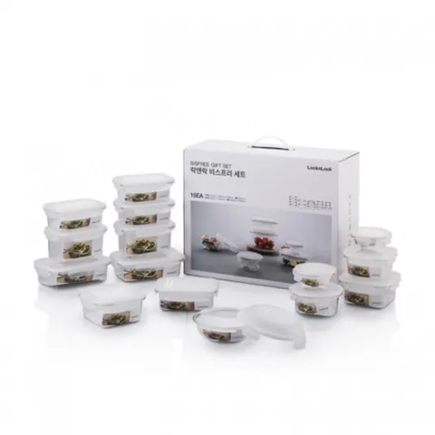 락앤락 비스프리 테이블탑 밀폐용기 15종 세트 소분 밀폐