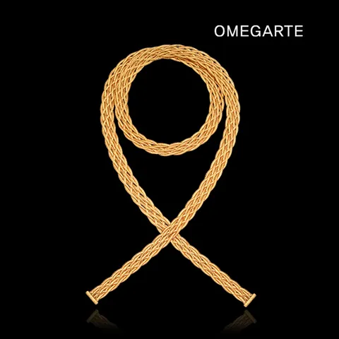 [OMEGARTE]18K 이태리 노블 롱 목걸이