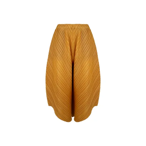 [최초가 198000원] 사선 플리츠 와이트 밴딩 팬츠_YH05WOPSL20