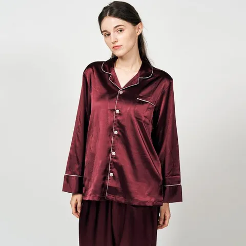 [하프클럽/빅사이즈잠옷 (S~3XL) 센스있는선물 실크 여성잠옷 실내복 파자마 홈웨어 세트