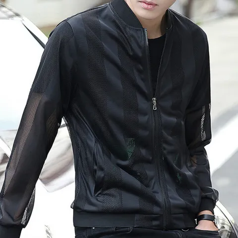 남성 여름 매쉬 쿨 점퍼 남자 초경량 시원한 간절기 냉감 바람막이