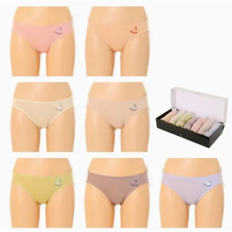 [롯데백화점][비너스](사_은품증_정)월화수목금토일 아기자기한 면100 요일팬티 7매입VPT6923