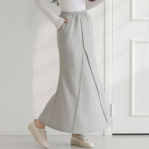 [하프클럽]  라인이사는절개스커트 YYV309M509 빅사이즈