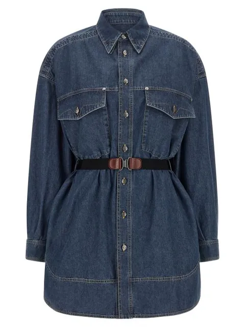[해외직구] 26FW  숏 원피스 10256571A186401D880 Blue