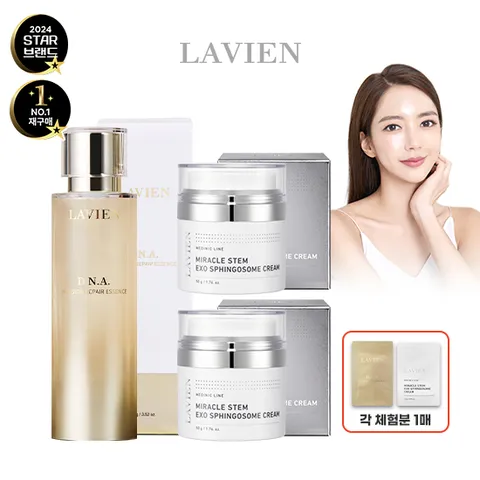 [라비앙/입문] D.N.A 에센스100g+샤새1+스핑고좀크림50g*2+샤새1