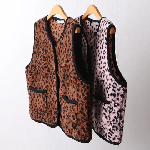 빅사이즈사랑해요 F838L211 큐티호피포켓양털조끼 YP