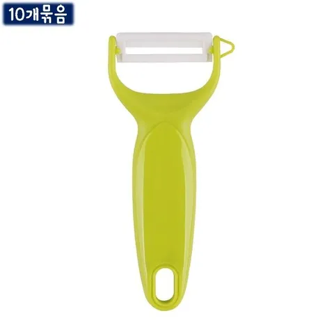 감자칼-Y형 10개입 약14x5.5cm 세라믹 필러 칼날 세라믹감자칼 세라믹필러