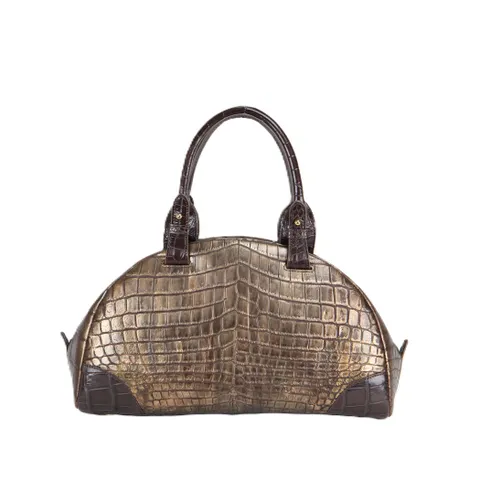 악어가죽 하프문 백