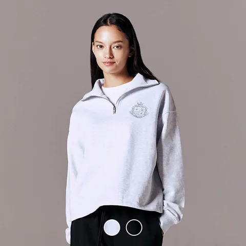 324513 여 언브러시드 테리 아노락