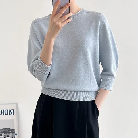 [하프클럽/에이치스타일](KN)홀가벨라R7부니트티 봄 간절기