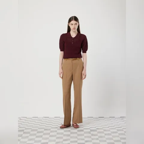 [롯데백화점][씨씨콜렉트]크로셰 카라 풀오버_C253KSK001