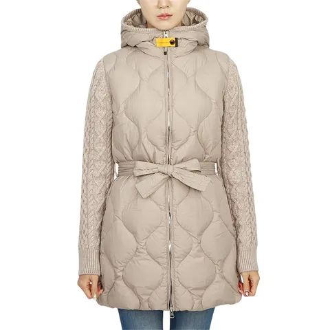 여성 패딩 점퍼 PWHYAK34 TAPIOCA