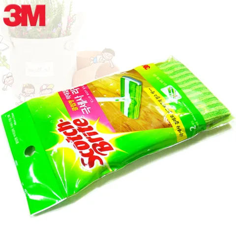 3M 클립형 막대걸레용 극세사 리필 2매입ㅡ클립형막대걸레/3M클립형막대걸레/막대걸레용극세사/