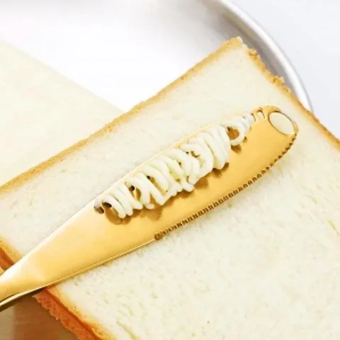 2P세트 골드그린 버터스프레더 버터나이프 스텐버터나이프 스텐버터칼 스텐버터스프레더