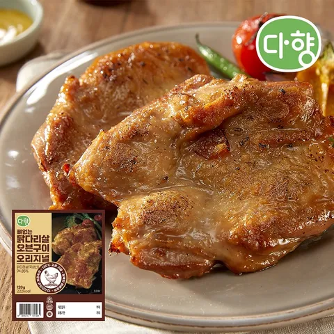 [다향] 닭다리살 오븐구이 오리지널 120gx6팩