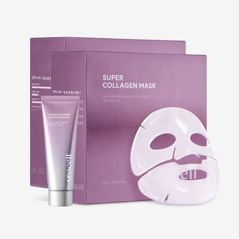 슈퍼 콜라겐 마스크 12매 X 2박스 + 슈퍼 콜라겐 랩핑 마스크
