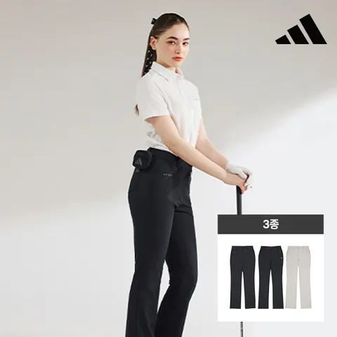 [여름용] ADIDAS GOLF 25SS 에어쿨 스트레치 여성 팬츠 3종