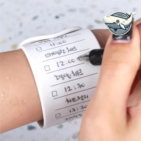 [오노마] ONM 효율적인 손목 메모 팔찌형 체크리스트 운동 (33111503)