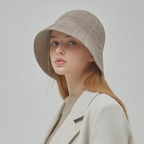 [최초가 82,000원] 리엔느 메리노 울 리버시블 버킷햇