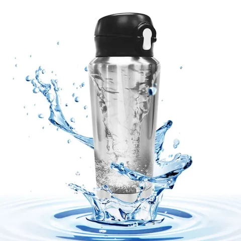 빙빙 쉐이크 보온보냉 전동 자동 믹스 텀블러 450ml