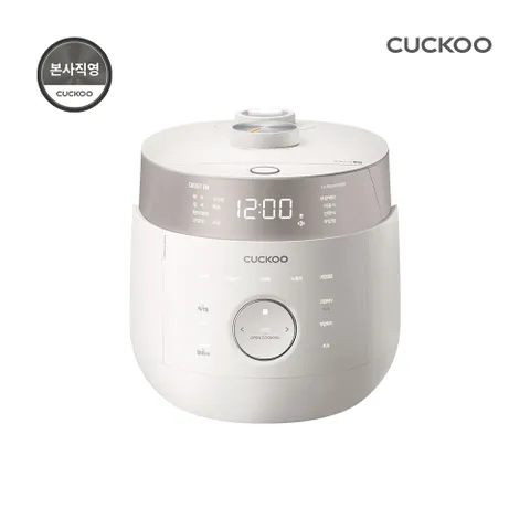 [저당] 쿠쿠 6인용 트윈프레셔 IH전기압력밥솥 그레이스 화이트