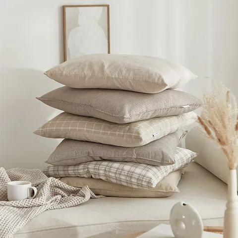 밀크티 방석 두꺼운 대형 의자방석(솜포함)