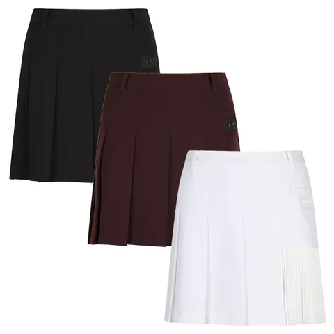 여성 변형 플리츠 큐롯 스커트 121D3PC151