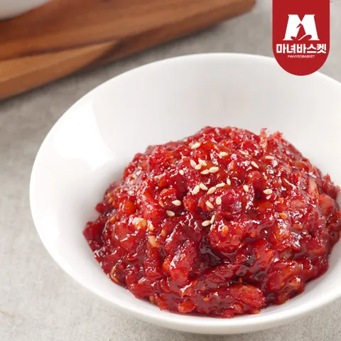 밥도둑 비빔오징어젓 500g