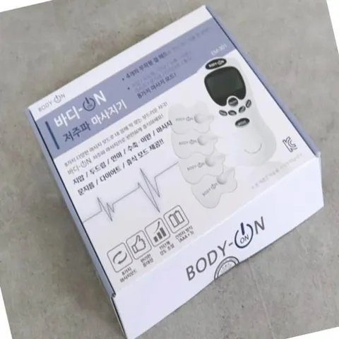 저주파 마사지기 젤패드 목안마기 붙이는마사지 저주파치료기 어깨 무릎 어깨안마기