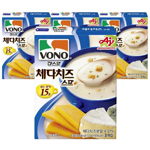 보노스프 컵스프 체다치즈 스프 63g x 4개
