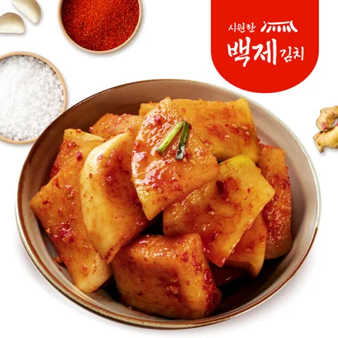시원한 백제 석박지 3kg