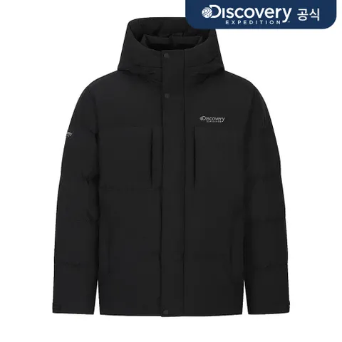 남성 레스터G 구스다운 숏패딩 (BLACK)  DMDJ61056-BKS