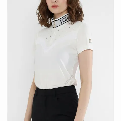 MUST IT_ Orb Fringe Tee (MLW-4B-AA08-0001) (여성 프린지 티셔츠)