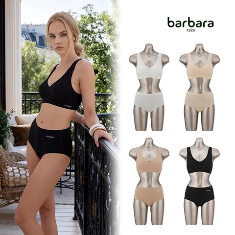 [Barbara] 100주년에디션 쿨에어립 퓨징 런닝후크형 브라팬티 V29