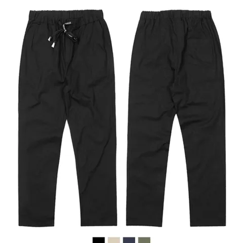 린넨 밴딩 스판 면바지 면바지 린넨바지 린넨팬츠 스판바지 밴딩바지 남자바지