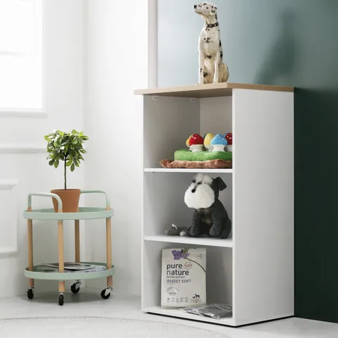 에보니아 미아미고 반려동물 다용도 3단 선반 수납장 [수도권무료배송]