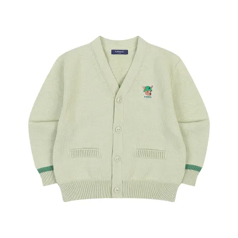 루 심볼 니트 가디건 RA 0001 민트