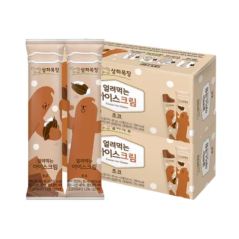 [매일] 상하목장 얼려먹는 아이스크림 초코 85ml 12개