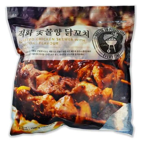 코스트코 직화 숯불향 닭꼬치 1500g(100g x 15개) 캠핑요리