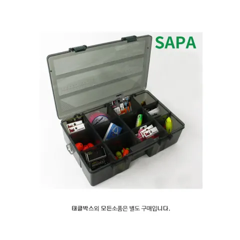 싸파 12파티션 다용도 멀티소품 태클박스 H498