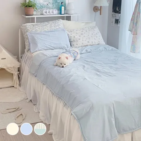 [CJ단독구성]NEW 아이스 카치온 냉감 여름 이불패드풀세트 SS/Q/K