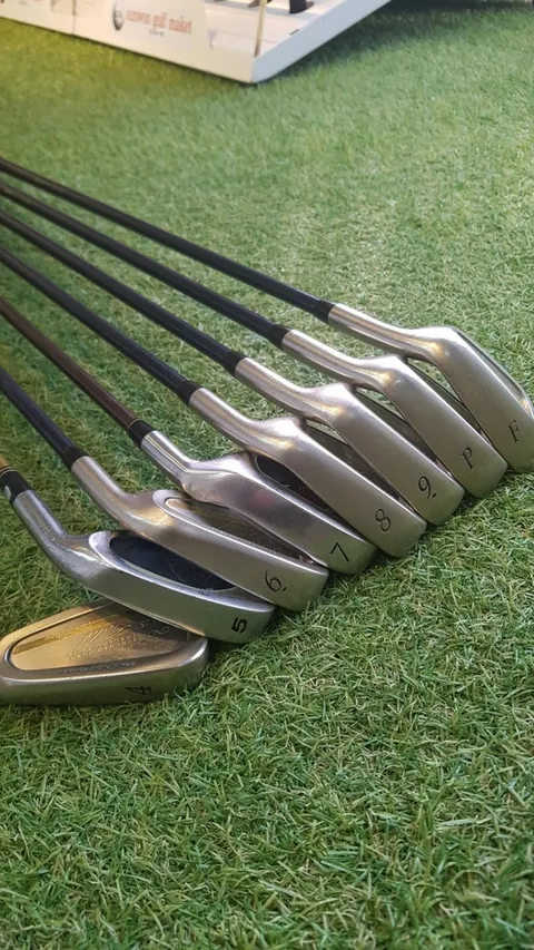 중고 {입문용] 노터스 골드 4~PF(8i) FLEX-R 카본 아이언