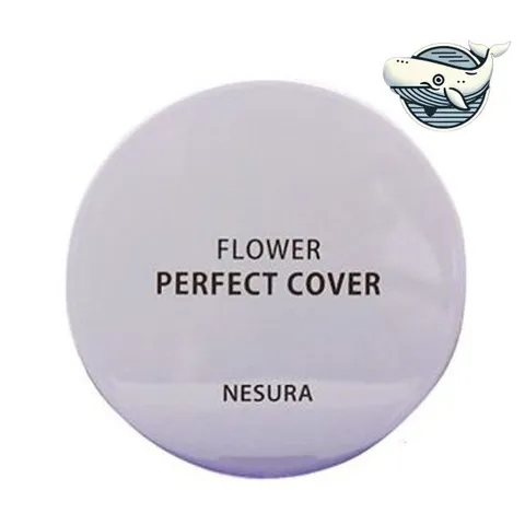 네슈라 허브 플라워 피부 보호 마스크 선명한 파운데이션 팩트 팩트추천 스킨커버 커버팩트
