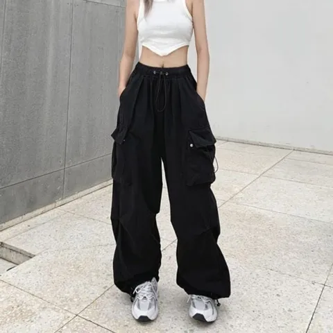 벌룬핏 와이드 팬츠 여성 여름 바지 루즈핏 캐주얼 와이드팬츠 벌룬팬츠 벌룬핏 와이드핏